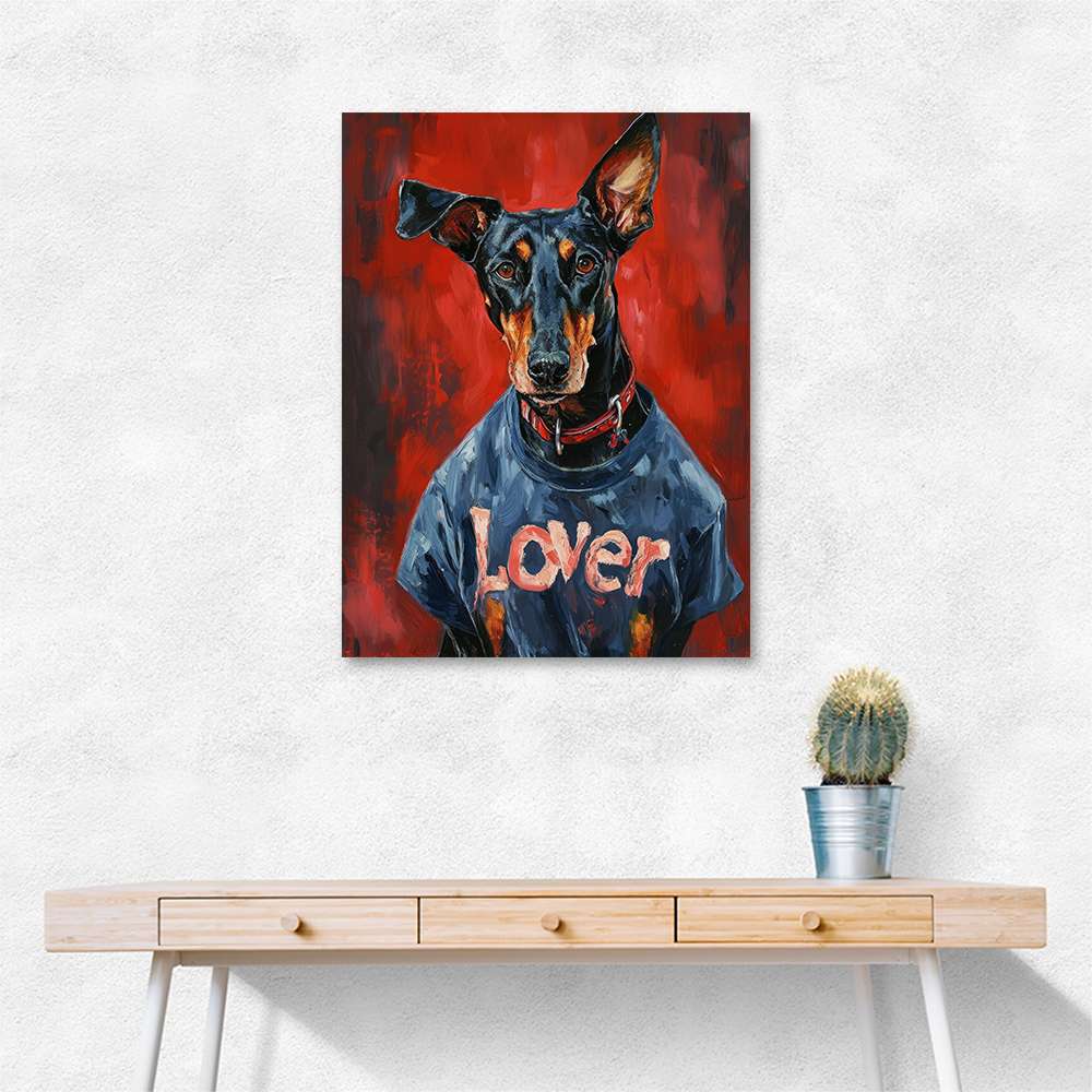 I'm a Lover Doberman 