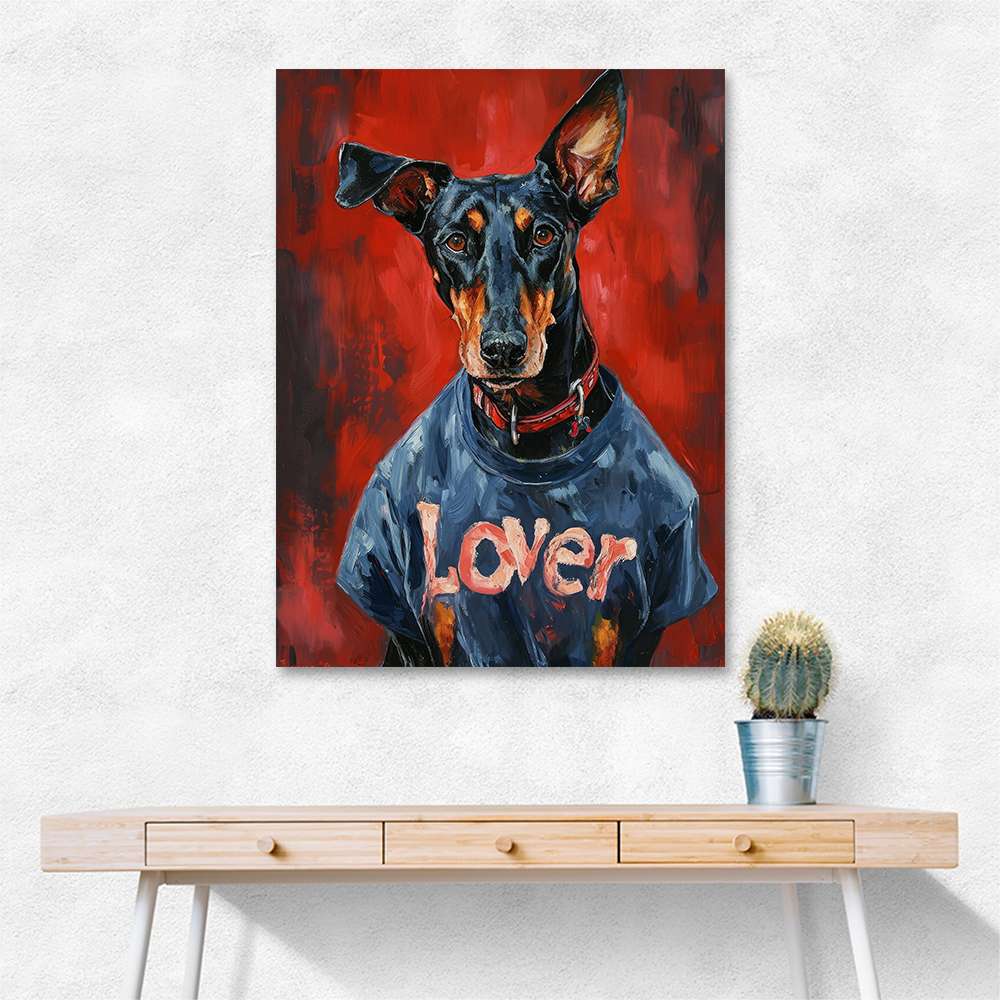 I'm a Lover Doberman 