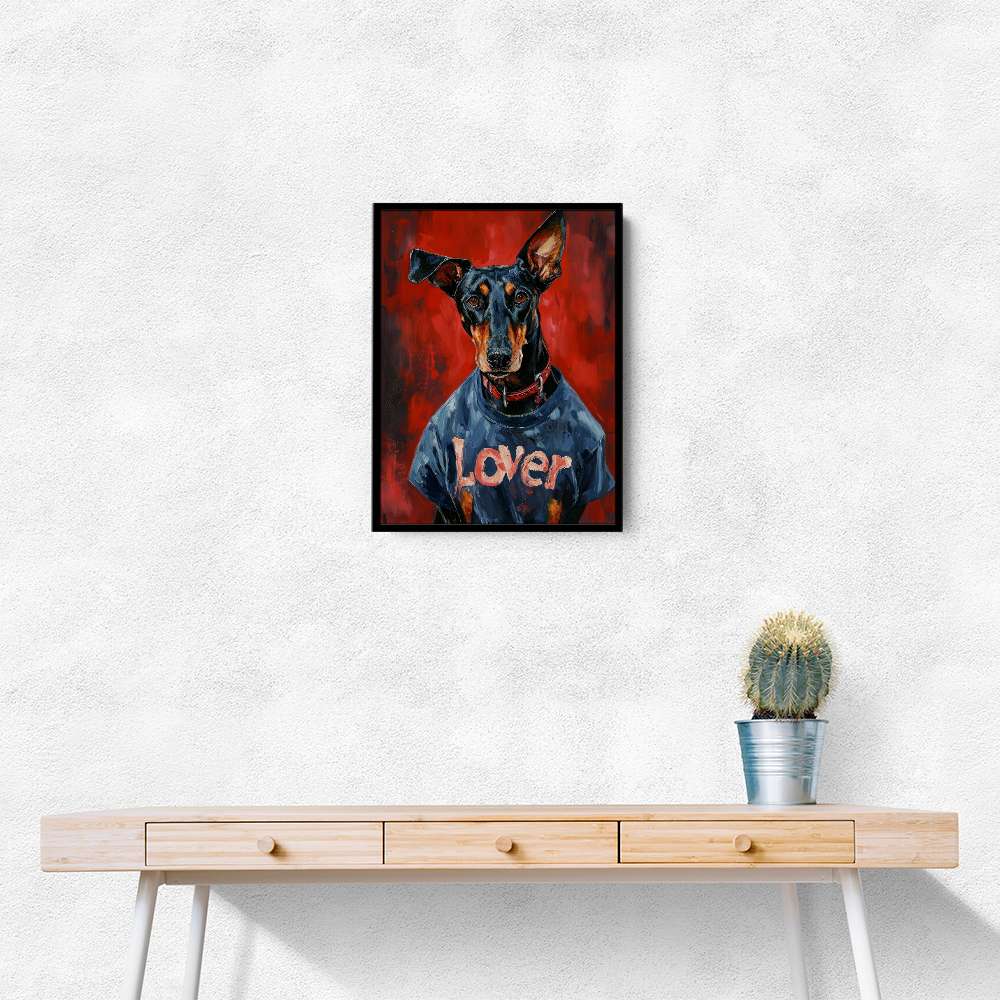 I'm a Lover Doberman 