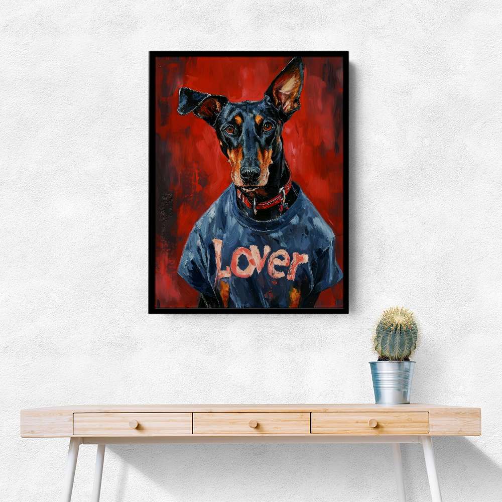 I'm a Lover Doberman 