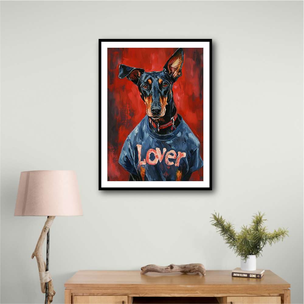 I'm a Lover Doberman 