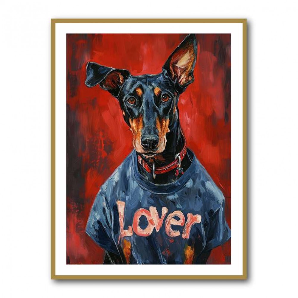 I'm a Lover Doberman 