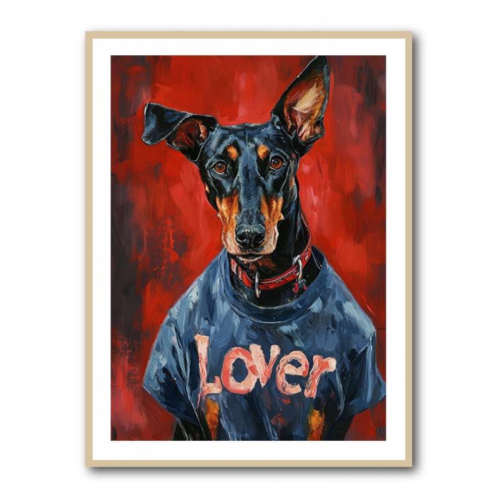 I'm a Lover Doberman 