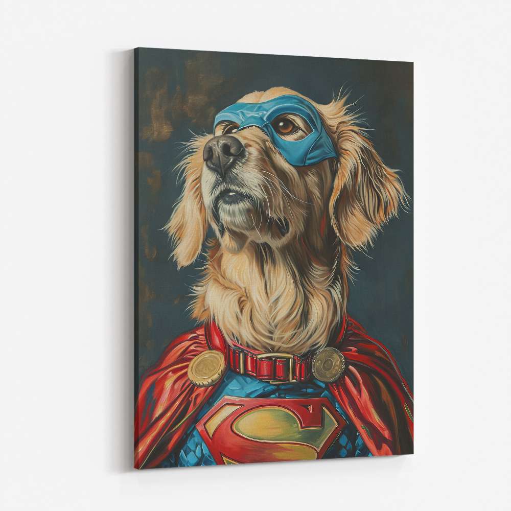 Golden Retriever Superhero 4