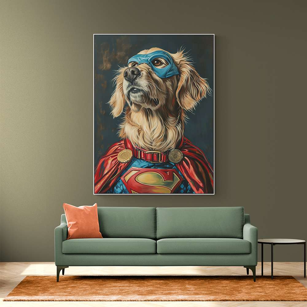 Golden Retriever Superhero 4