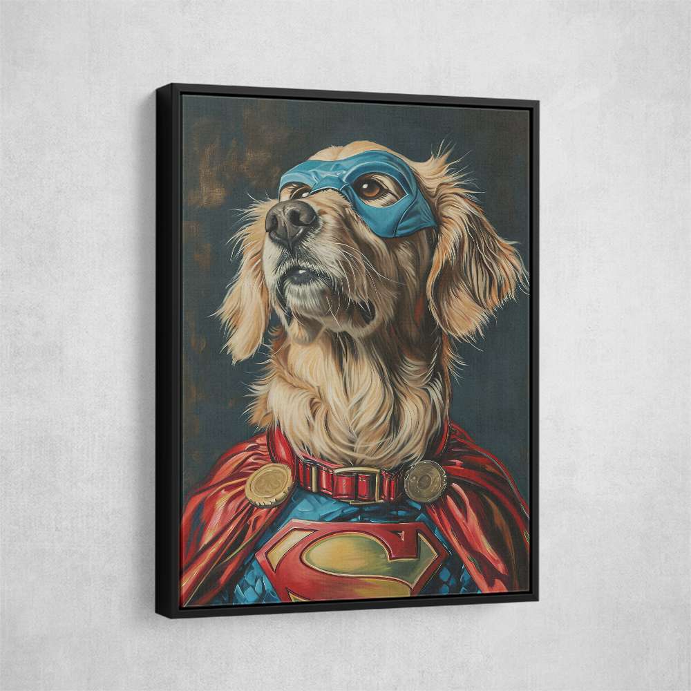 Golden Retriever Superhero 4