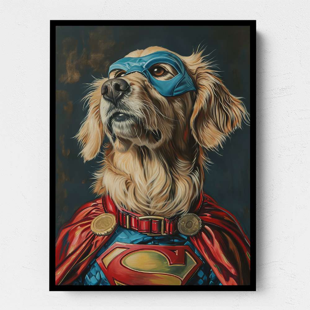 Golden Retriever Superhero 4