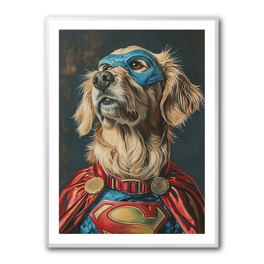 Golden Retriever Superhero 4