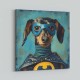 Batman Dachshund Wall Art