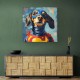 Superman Dachshund Wall Art