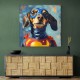 Superman Dachshund Wall Art