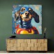 Superman Dachshund Wall Art