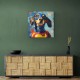 Superman Dachshund Wall Art