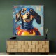 Superman Dachshund Wall Art