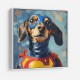 Superman Dachshund Wall Art