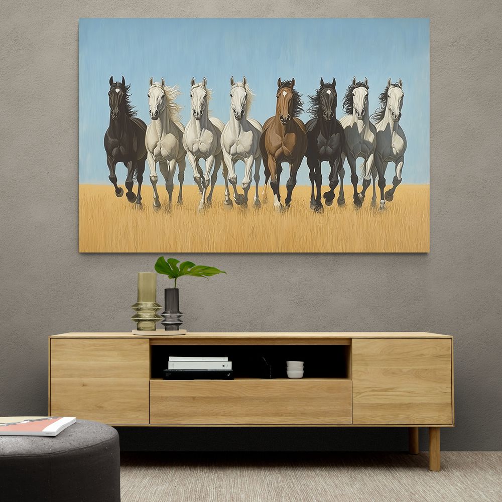 Galloping Arabian Horses