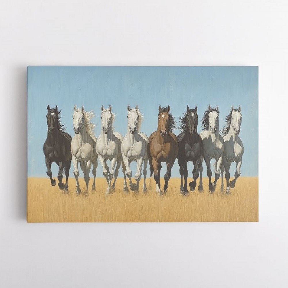 Galloping Arabian Horses