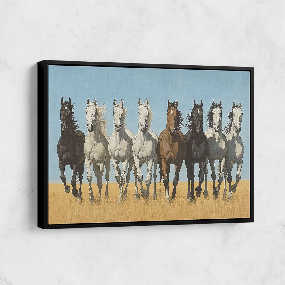 Galloping Arabian Horses