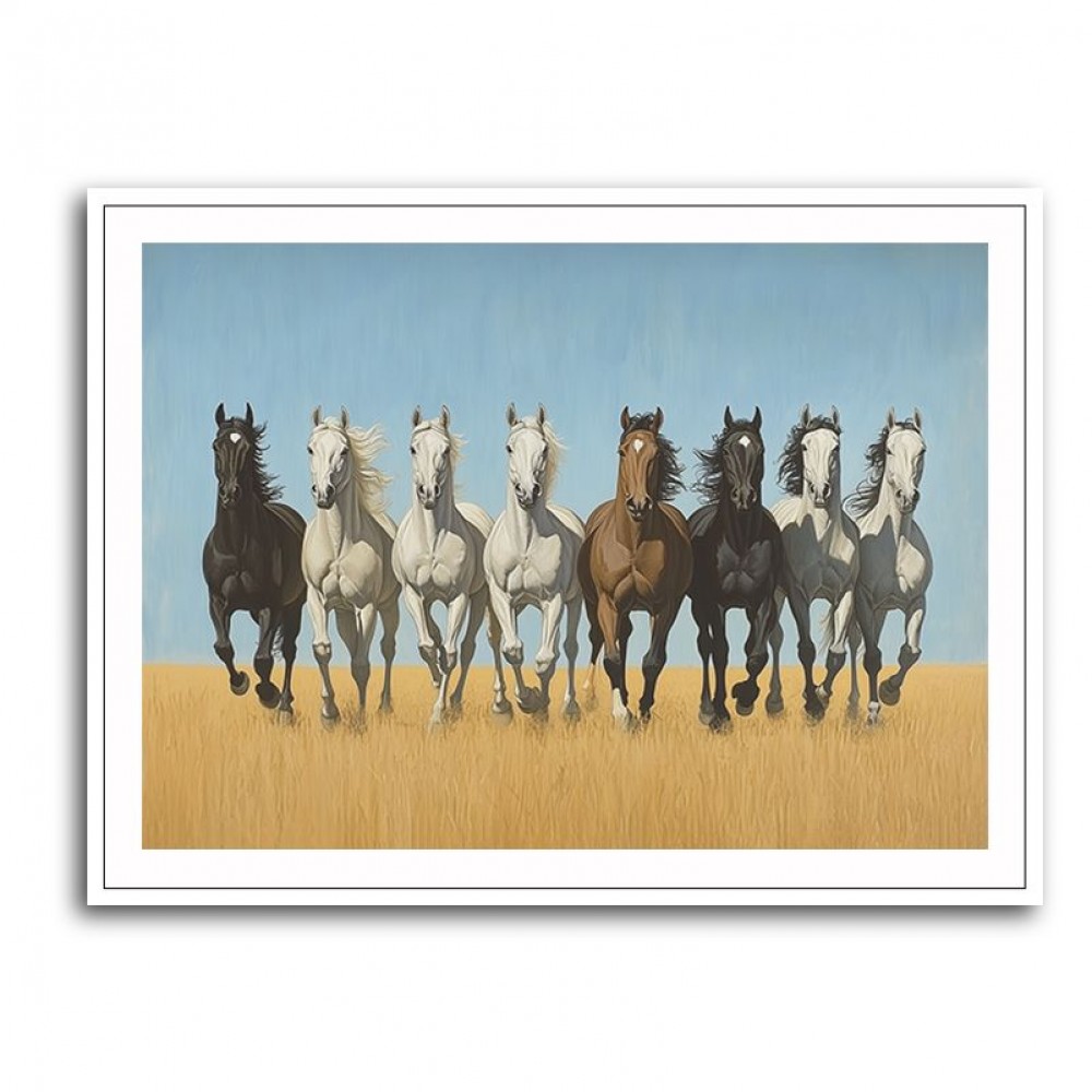 Galloping Arabian Horses