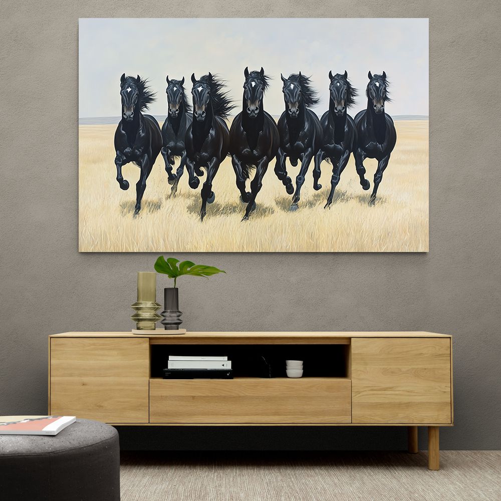 Seven Black Horses