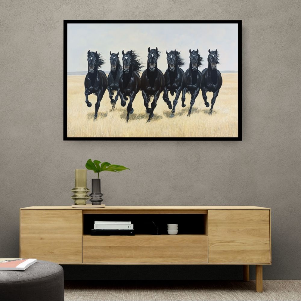 Seven Black Horses