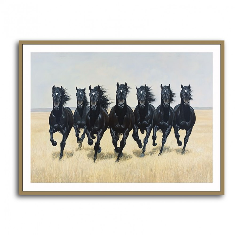 Seven Black Horses