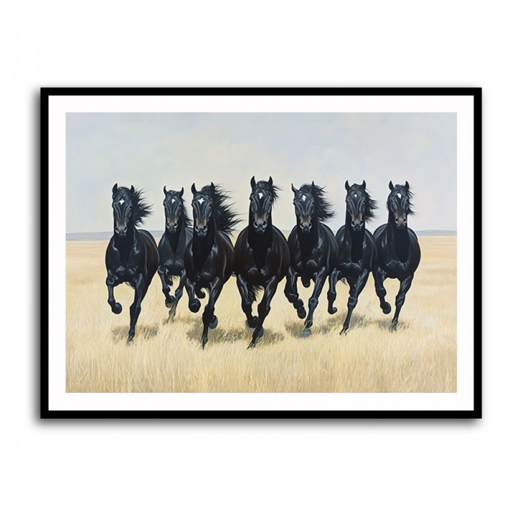 Seven Black Horses