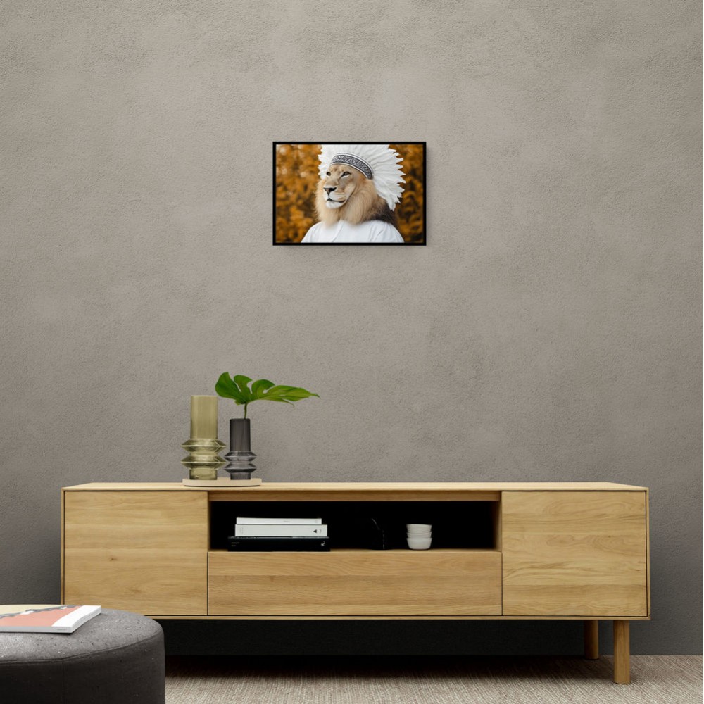 Lion Feathers 2 Wall Art