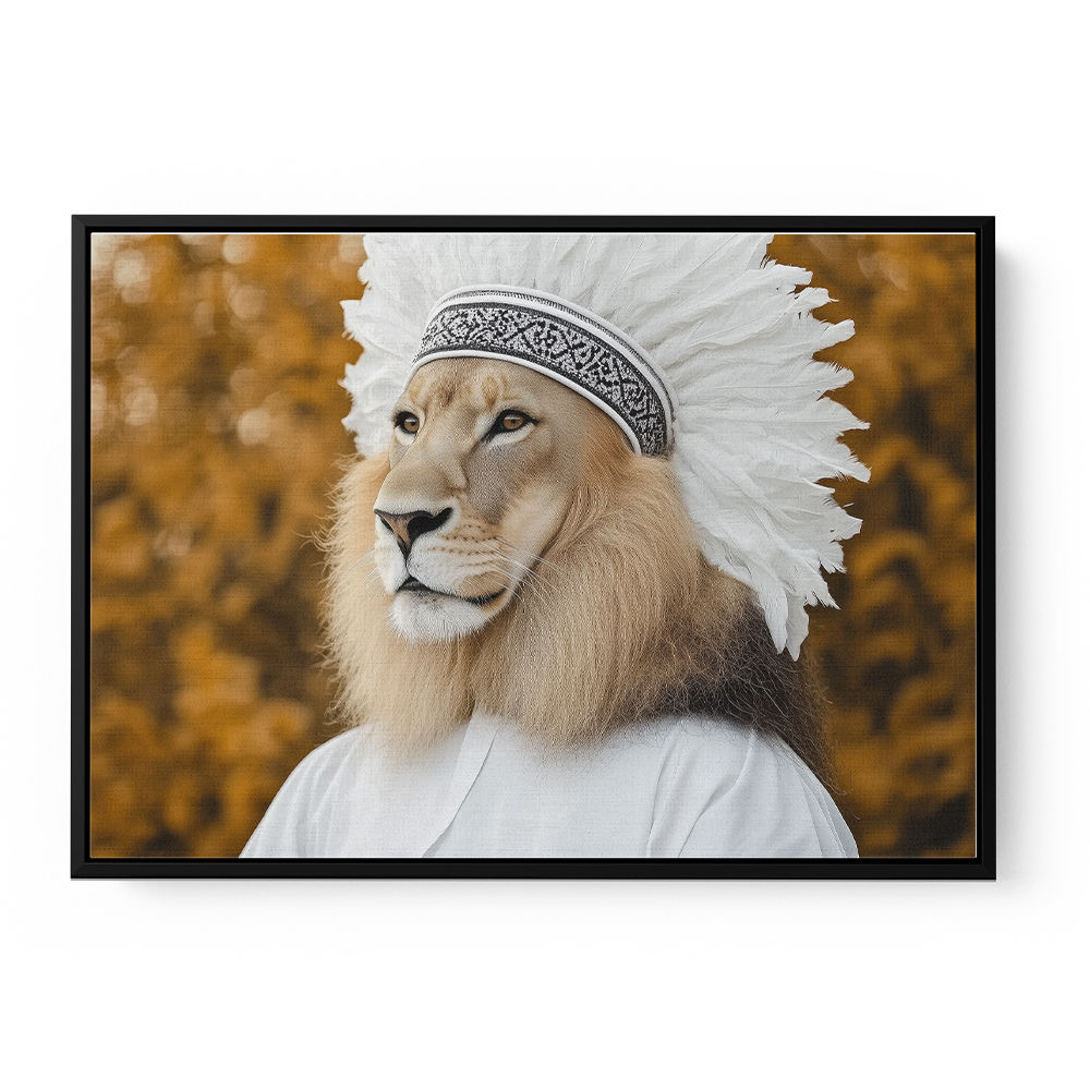 Lion Feathers 2 Wall Art