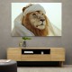 Ghutra Lion Wall Art