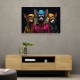 Three Chihuahua Punk Dogs Wall Art