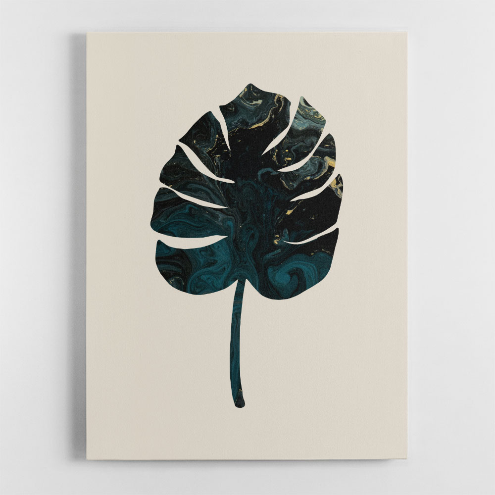 Monstera Marble Green