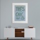 Tres Chic Blue Frame