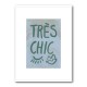 Tres Chic Blue Frame