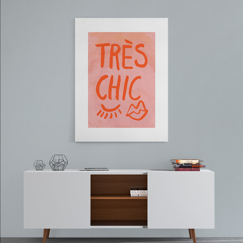 Tres Chic Pink Frame