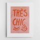 Tres Chic Pink Frame