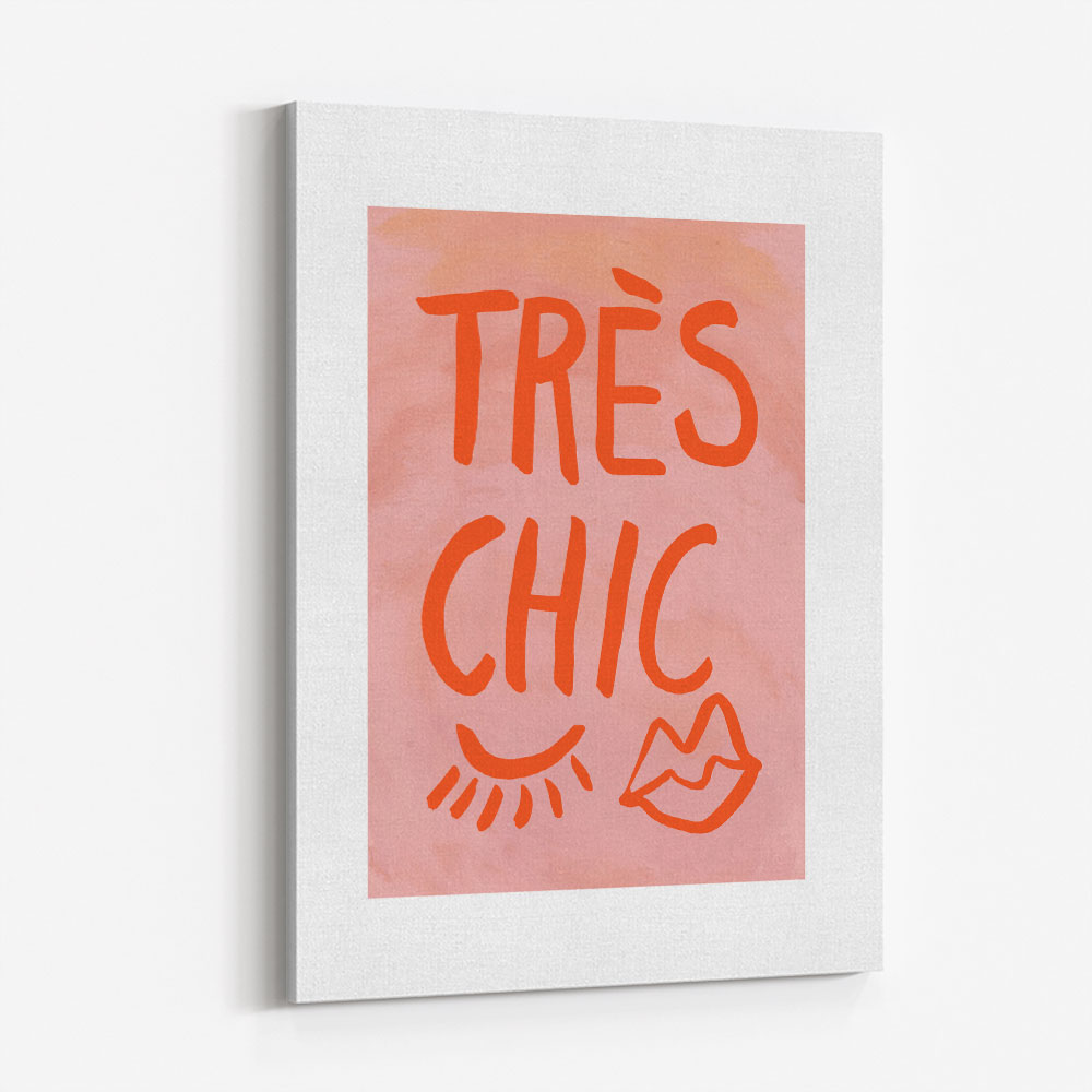 Tres Chic Pink Frame