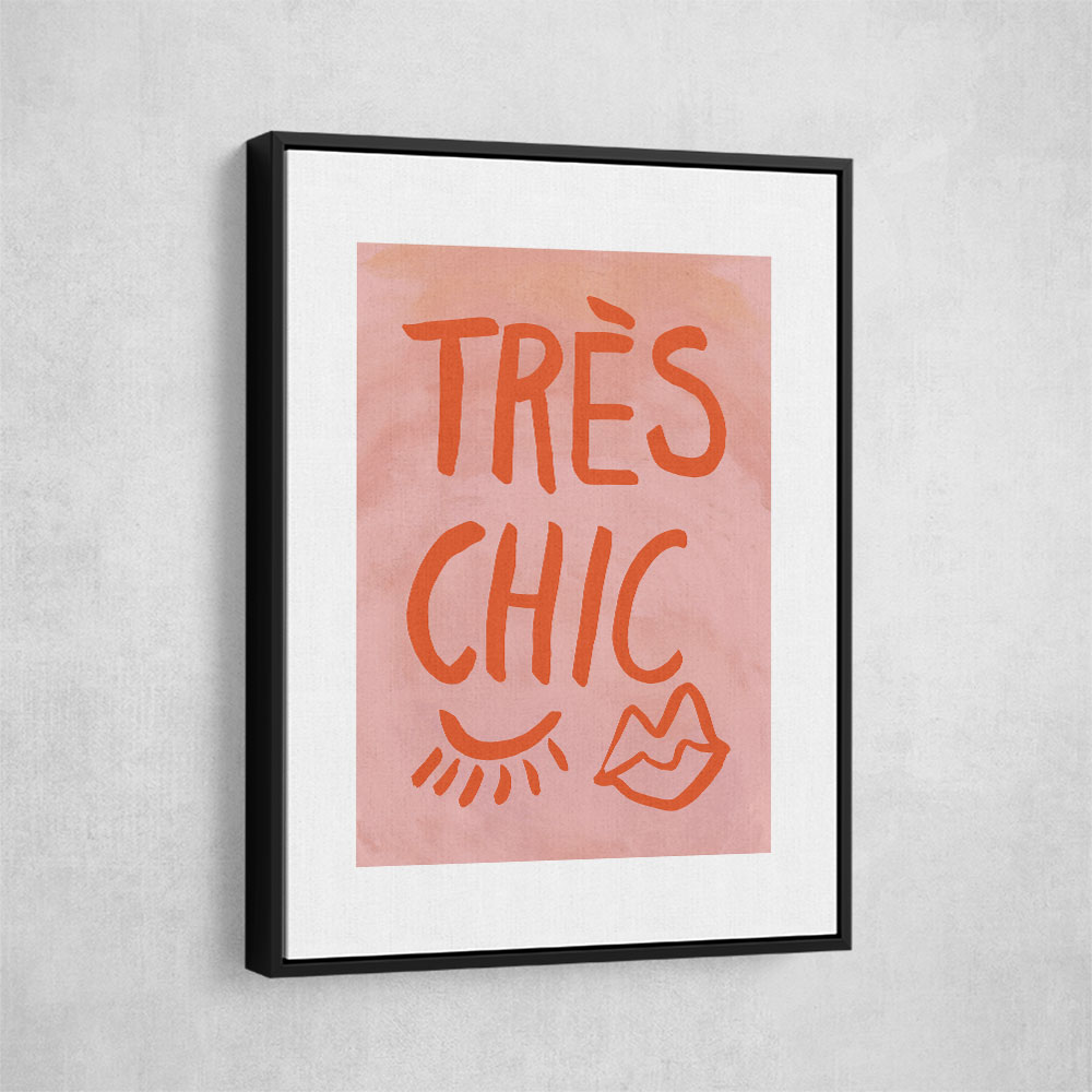 Tres Chic Pink Frame