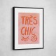 Tres Chic Pink Frame