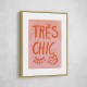 Tres Chic Pink Frame