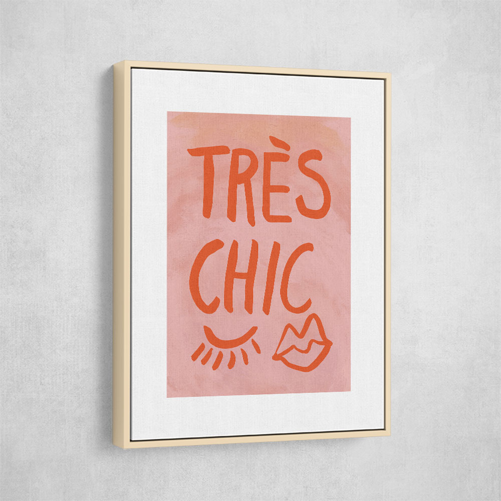 Tres Chic Pink Frame