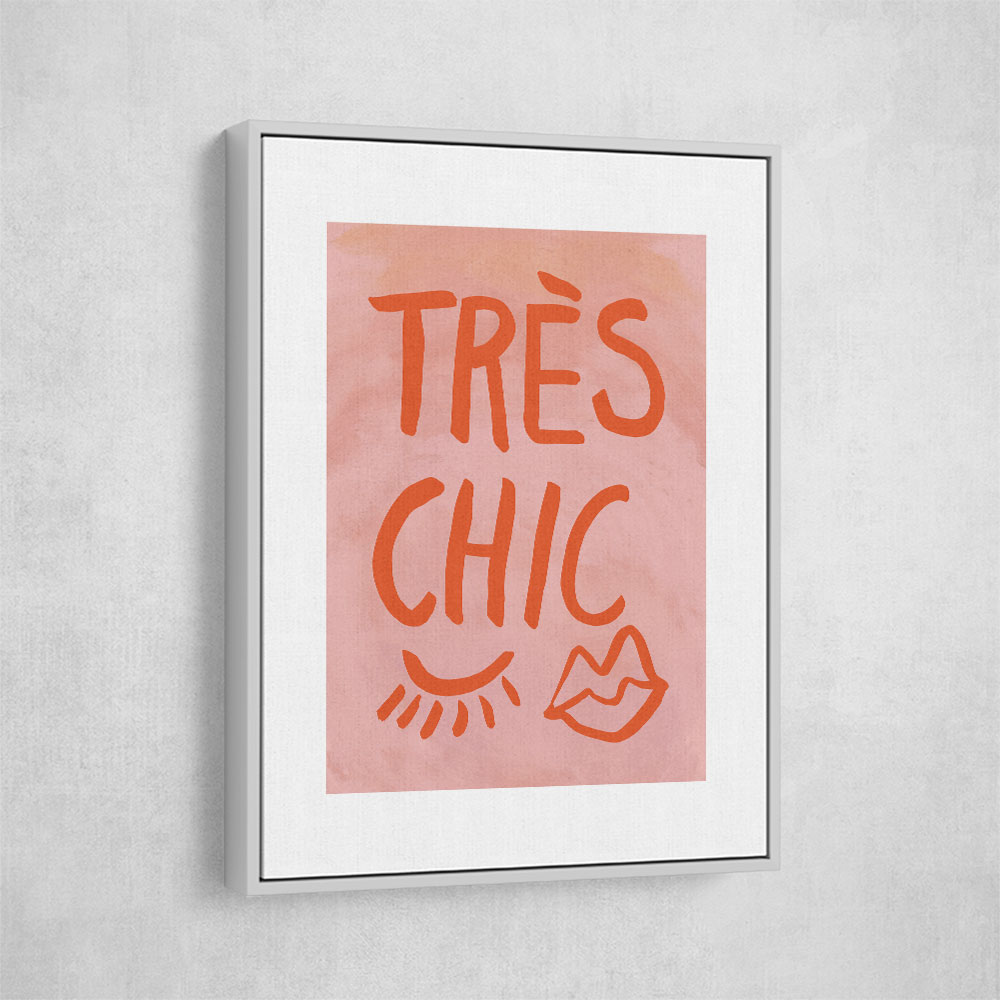 Tres Chic Pink Frame