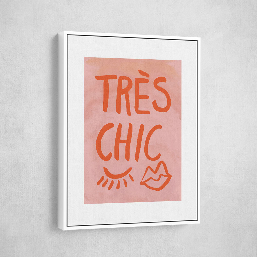 Tres Chic Pink Frame