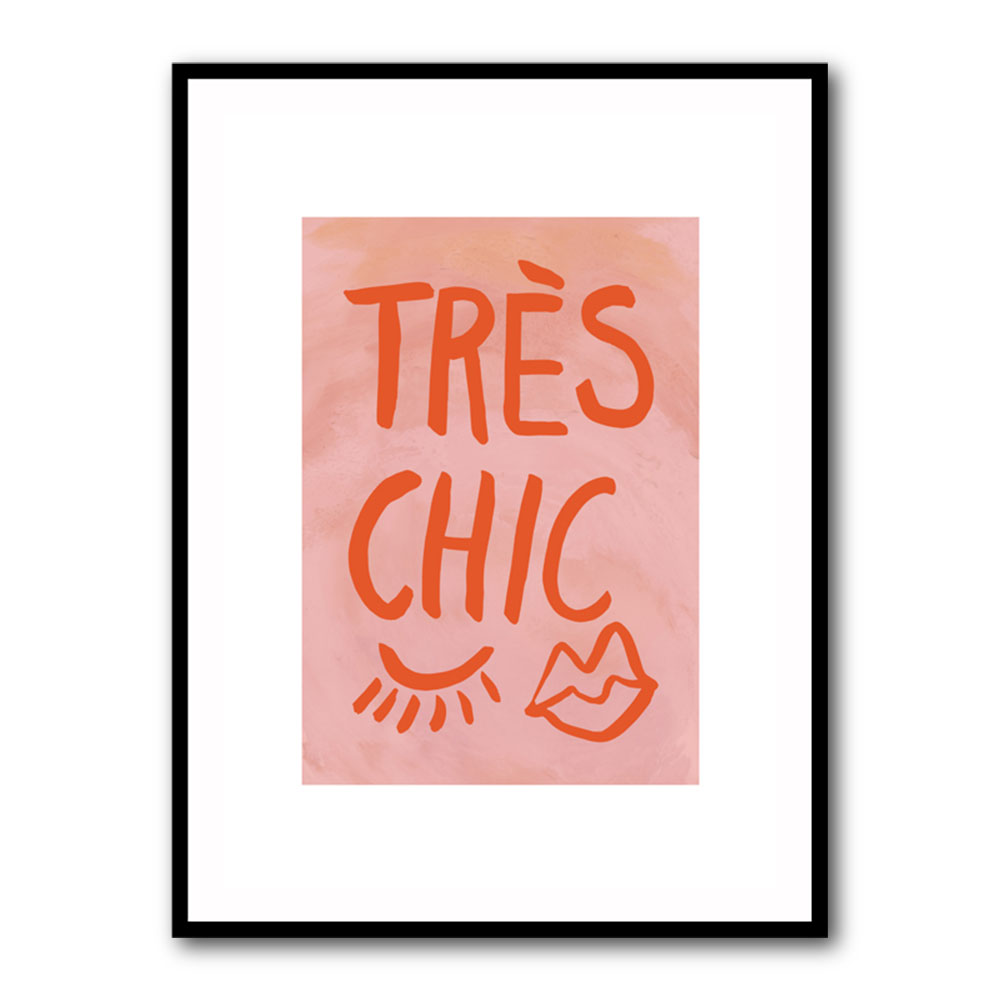 Tres Chic Pink Frame