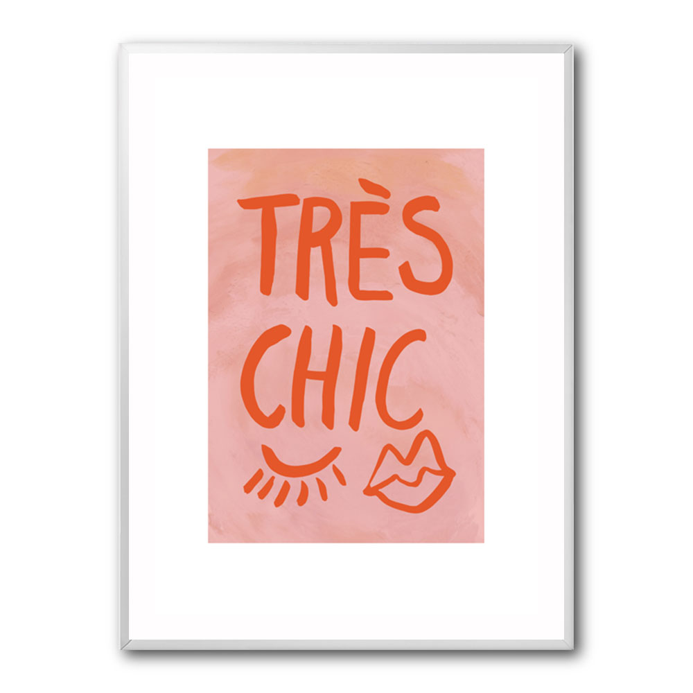 Tres Chic Pink Frame