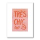 Tres Chic Pink Frame