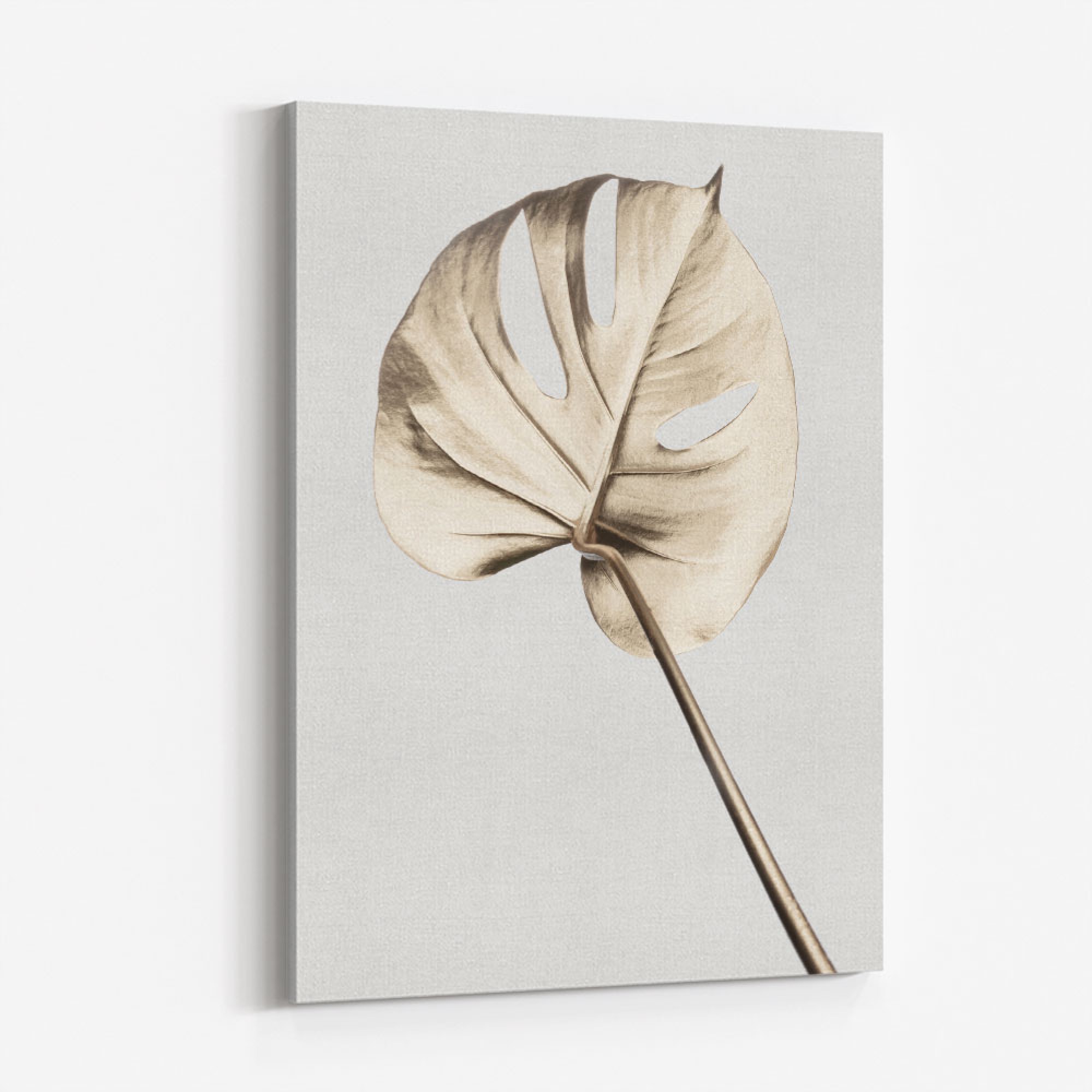 Monstera Gold 05 Wall Art