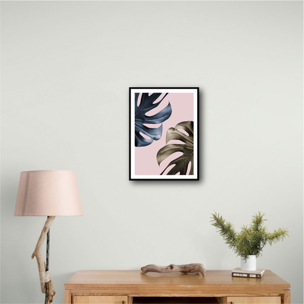 Monstera Pink Light 01