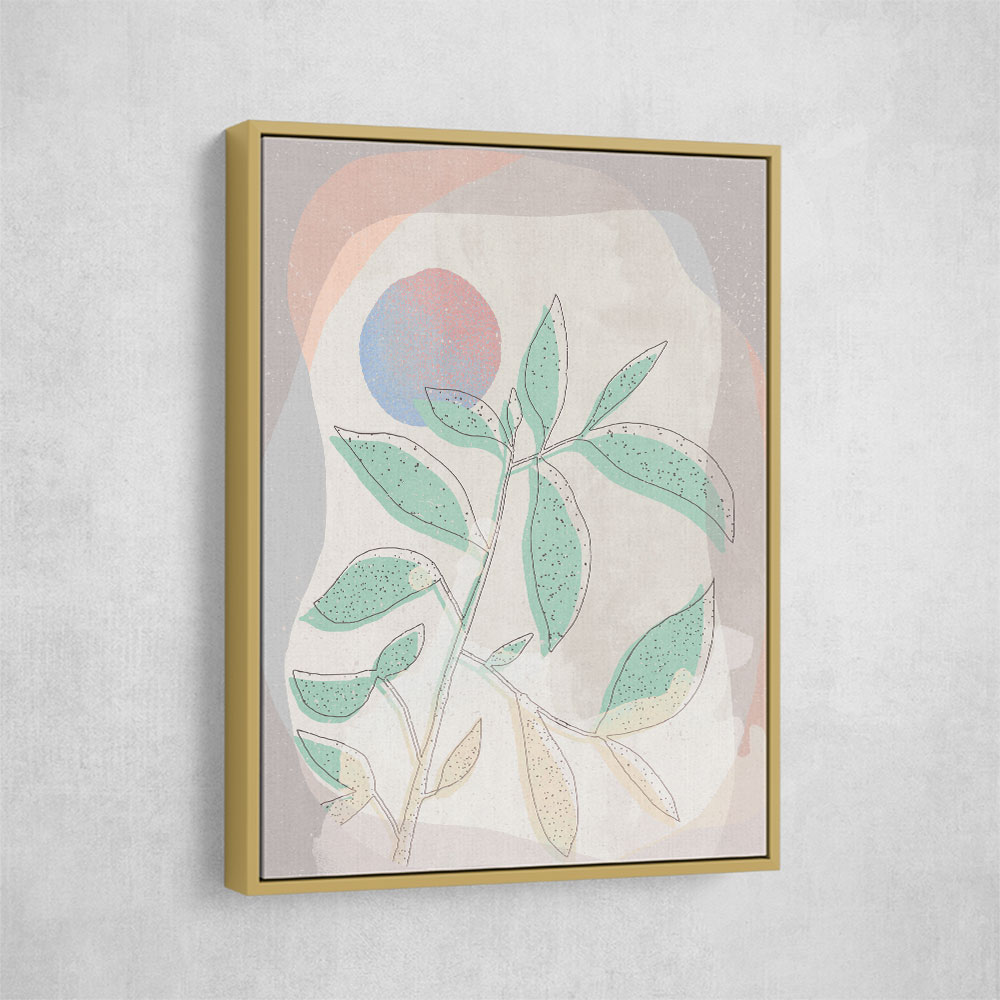 Pastel Leaves