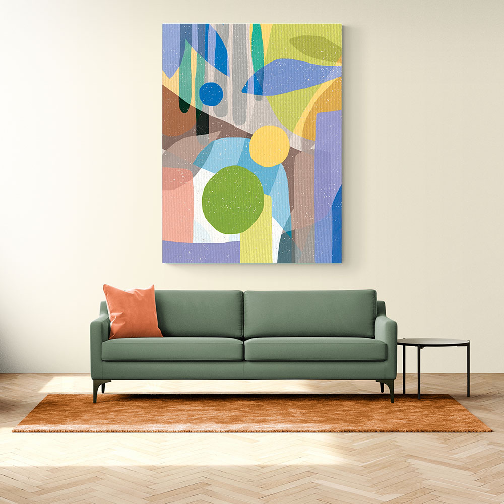 Colorful Pattern Wall Art